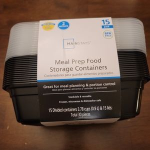 Food pre storage containers